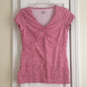 Merona Size Small Pink and White Shirt Never Worn